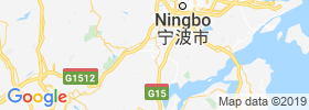 Fenghua map